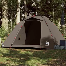 Tienda de pesca 4 personas apertura rápida marrón by , tents - Ref: Foro24-4005327, Price: 118,23 €, Discount: %