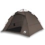 Tienda de pesca 4 personas apertura rápida marrón by , tents - Ref: Foro24-4005327, Price: 109,69 €, Discount: %