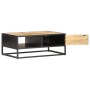 TV-Schrank mit geschnitzter Tür aus rauem Mangoholz, 90 x 55 x 36 cm von vidaXL, Couchtisch - Ref: Foro24-320946, Preis: 183,...