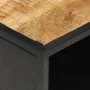 Mueble de TV puerta tallada madera de mango rugosa 90x55x36 cm de vidaXL, Mesas de centro - Ref: Foro24-320946, Precio: 181,0...