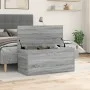 Caja de almacenaje madera ingeniería gris Sonoma 100x42x46 cm by , Storage trunks - Ref: Foro24-840665, Price: 91,90 €, Disco...