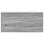 Caja de almacenaje madera ingeniería gris Sonoma 100x42x46 cm by , Storage trunks - Ref: Foro24-840665, Price: 91,90 €, Disco...
