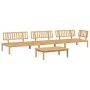 Set de sofás de palets de jardín 4 pzas madera maciza de acacia by , Outdoor sofas - Ref: Foro24-3209302, Price: 411,02 €, Di...