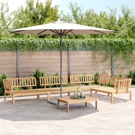 Set de sofás de palets de jardín 5 pzas madera maciza de acacia by , Outdoor sofas - Ref: Foro24-3209316, Price: 634,60 €, Di...