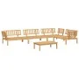 Set de sofás de palets de jardín 5 pzas madera maciza de acacia von , Outdoor-Sofas - Ref: Foro24-3209316, Preis: 587,75 €, R...