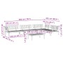 Set de sofás de palets de jardín 5 pzas madera maciza de acacia by , Outdoor sofas - Ref: Foro24-3209316, Price: 634,60 €, Di...
