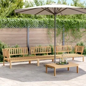 Set de sofás de palets de jardín 4 pzas madera maciza de acacia by , Outdoor sofas - Ref: Foro24-3209309, Price: 447,39 €, Di...