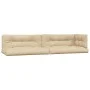 Set de sofás de palets de jardín y cojines 3 pzas madera acacia by , Outdoor sofas - Ref: Foro24-3209321, Price: 457,21 €, Di...