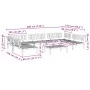 Garten-Palettensofa-Set, 6-teilig, Massivholz aus Akazie von , Outdoor-Sofas - Ref: Foro24-3209314, Preis: 671,25 €, Rabatt: %