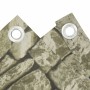 Sichtschutz-Balkonverkleidung aus PVC in Steinoptik, 300x120 cm. von , Zaunpaneele - Ref: Foro24-4005532, Preis: 26,18 €, Rab...