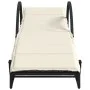 Tumbonas con cojines 2 unidades ratán sintético negro von , Liegen - Ref: Foro24-3277307, Preis: 309,14 €, Rabatt: %