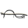 Tumbonas con cojines 2 unidades ratán sintético negro by , Loungers - Ref: Foro24-3277307, Price: 271,96 €, Discount: %
