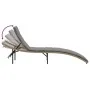 Tumbonas con cojines 2 unidades ratán sintético beige by , Loungers - Ref: Foro24-3277305, Price: 249,76 €, Discount: %
