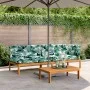 Garten-Palettensofa-Set mit 3-teiligen Kissen aus Akazienholz. von , Outdoor-Sofas - Ref: Foro24-3209450, Preis: 432,09 €, Ra...