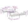 Garten-Palettensofaset 5-teilig Massivholz Akazie von , Outdoor-Sofas - Ref: Foro24-3209444, Preis: 677,62 €, Rabatt: %