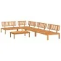 Set de sofás de palets de jardín 5 pzas madera maciza de acacia by , Outdoor sofas - Ref: Foro24-3209431, Price: 563,11 €, Di...