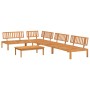 Set de sofás de palets de jardín 5 pzas madera maciza de acacia by , Outdoor sofas - Ref: Foro24-3209431, Price: 597,58 €, Di...