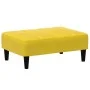 Zweiplätziges Schlafsofa mit gelbem Samt-Hocker. von , Sofas - Ref: Foro24-3258096, Preis: 298,79 €, Rabatt: %
