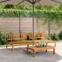 Zentrale Paletten-Gartensofas, 2 Stück Massivholz aus Akazie. von , Outdoor-Sofas - Ref: Foro24-3209433, Preis: 243,72 €, Rab...