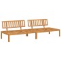 Sofás centrales palets de jardín 2 uds madera maciza de acacia by , Outdoor sofas - Ref: Foro24-3209433, Price: 276,81 €, Dis...
