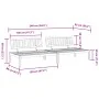 Zentrale Paletten-Gartensofas, 2 Stück Massivholz aus Akazie. von , Outdoor-Sofas - Ref: Foro24-3209433, Preis: 243,72 €, Rab...