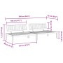 Zentrale Paletten-Gartensofas, 2 Stück Massivholz aus Akazie. von , Outdoor-Sofas - Ref: Foro24-3209433, Preis: 276,81 €, Rab...