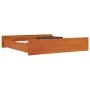 Cajones de cama 2 uds madera maciza de pino marrón cera de , Camas y accesorios - Ref: Foro24-847171, Precio: 83,84 €, Descue...
