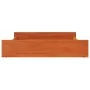 Cajones de cama 2 uds madera maciza de pino marrón cera de , Camas y accesorios - Ref: Foro24-847171, Precio: 83,84 €, Descue...
