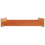 Bettladekästen 2 Stück Massivholz Kiefer braun gewachst von , Betten und Zubehör - Ref: Foro24-847171, Preis: 84,94 €, Rabatt: %