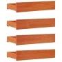 Bettladekästen 4 Stück Massivholz Kiefer braun gewachst von , Betten und Zubehör - Ref: Foro24-847167, Preis: 94,21 €, Rabatt: %