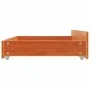 Bettladekästen 4 Stück Massivholz Kiefer braun gewachst von , Betten und Zubehör - Ref: Foro24-847167, Preis: 94,21 €, Rabatt: %