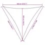 Toldo de vela poliéster oxford 100% gris claro 6x6x6 m by , Umbrellas - Ref: Foro24-4000927, Price: 46,32 €, Discount: %