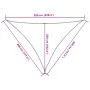 Toldo de vela poliéster oxford 100% arena 4x4x5,8 m de , Sombrillas - Ref: Foro24-4000938, Precio: 36,60 €, Descuento: %