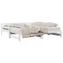 Massives Kiefernholz-Tagesbett in Weiß 90x200 cm von , Betten und Lattenroste - Ref: Foro24-840142, Preis: 148,37 €, Rabatt: %