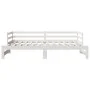 Massives Kiefernholz-Tagesbett in Weiß 90x200 cm von , Betten und Lattenroste - Ref: Foro24-840142, Preis: 148,37 €, Rabatt: %