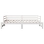 Massives Kiefernholz-Tagesbett in Weiß 90x200 cm von , Betten und Lattenroste - Ref: Foro24-840142, Preis: 148,32 €, Rabatt: %