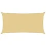 Sonnensegel aus 100% Oxford-Polyester in Sandfarbe, 6x3 m. von , Sonnenschirme - Ref: Foro24-4000573, Preis: 60,96 €, Rabatt: %