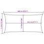 Sonnensegel aus 100% Oxford-Polyester in Sandfarbe, 6x3 m. von , Sonnenschirme - Ref: Foro24-4000573, Preis: 60,96 €, Rabatt: %