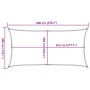 Toldo de vela poliéster oxford 100% arena 6x3 m by , Umbrellas - Ref: Foro24-4000573, Price: 62,07 €, Discount: %