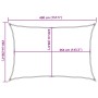Toldo de vela poliéster oxford 100% arena 4x2,5 m by , Umbrellas - Ref: Foro24-4000567, Price: 44,31 €, Discount: %