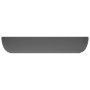 Matte dark gray rectangular ceramic luxury washbasin 71x38cm by vidaXL, Sinks - Ref: Foro24-146961, Price: 102,79 €, Discount: %