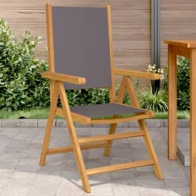 Gartenstühle 2 Stück Massivholz Akazie und anthrazitfarbener Stoff von , Gartenstühle - Ref: Foro24-367658, Preis: 151,04 €, ...