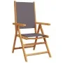 Gartenstühle 2 Stück Massivholz Akazie und anthrazitfarbener Stoff von , Gartenstühle - Ref: Foro24-367658, Preis: 151,04 €, ...