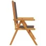 Gartenstühle 2 Stück Massivholz Akazie und anthrazitfarbener Stoff von , Gartenstühle - Ref: Foro24-367658, Preis: 151,04 €, ...