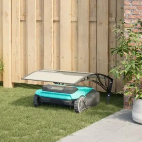 Caseta para robot cortacésped negro 80x101x46 cm by , Lawnmower accessories - Ref: Foro24-4008205, Price: 76,79 €, Discount: %