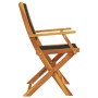 Sillas de jardín 2 uds madera maciza acacia polipropileno negro by , Garden chairs - Ref: Foro24-367666, Price: 141,63 €, Dis...
