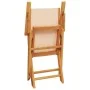 Gartenstühle 2 Stück Massivholz Akazie und beige Stoff von , Gartenstühle - Ref: Foro24-367672, Preis: 133,08 €, Rabatt: %