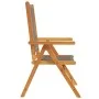 Sillas de jardín reclinables 4 uds madera maciza acacia gris by , Garden chairs - Ref: Foro24-3214532, Price: 329,01 €, Disco...