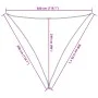 Toldo de vela poliéster oxford 100% gris claro 3x3x3 m von , Sonnenschirme - Ref: Foro24-4000912, Preis: 24,55 €, Rabatt: %