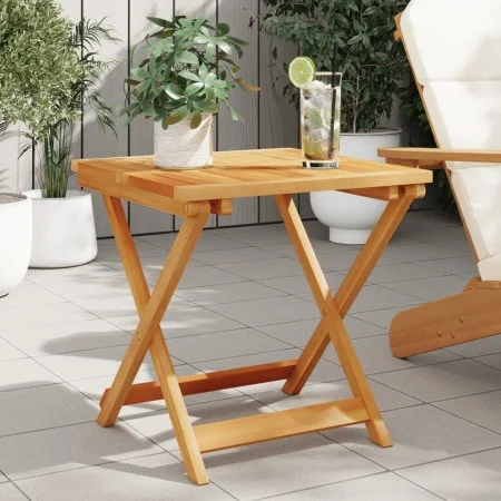 Mesa de jardín plegable madera maciza de acacia 50x50x50 cm von , Gartentische - Ref: Foro24-364893, Preis: 48,76 €, Rabatt: %